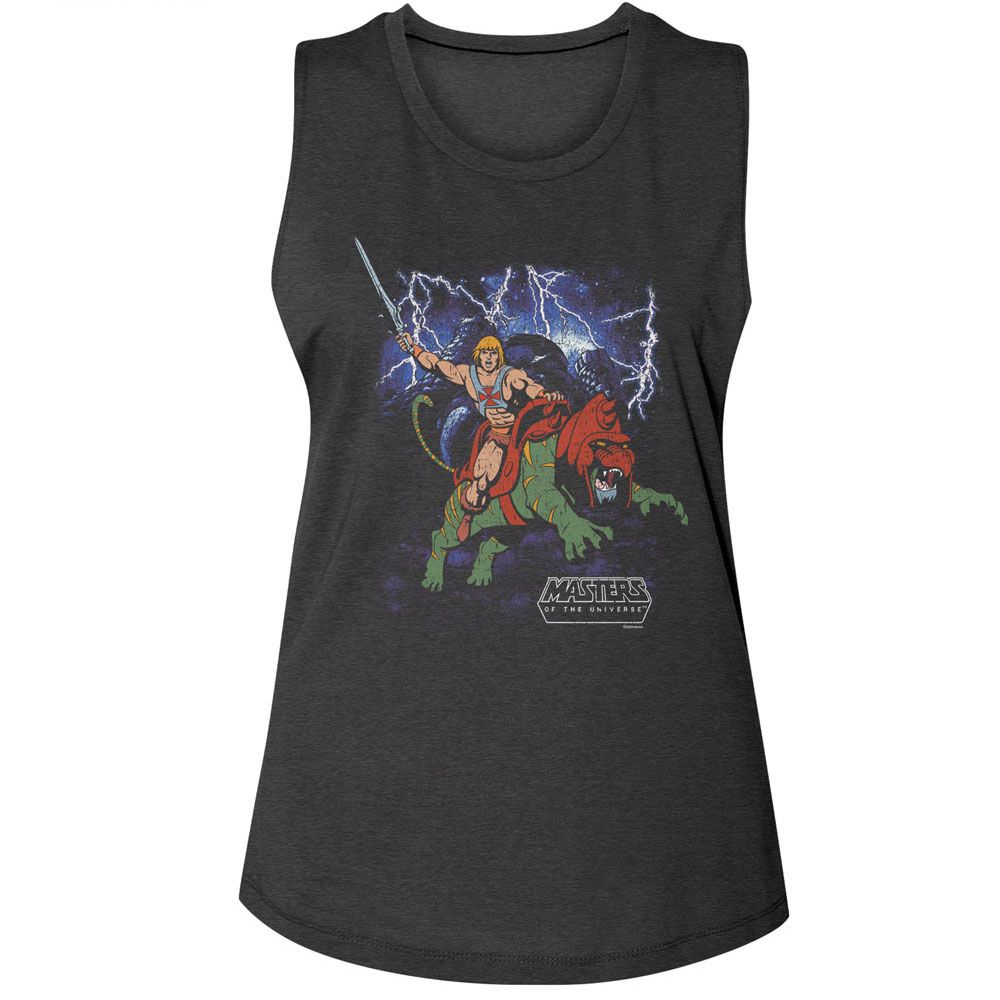 Shirt Masters of the Universe Battlecat Charge Womens Tank Top