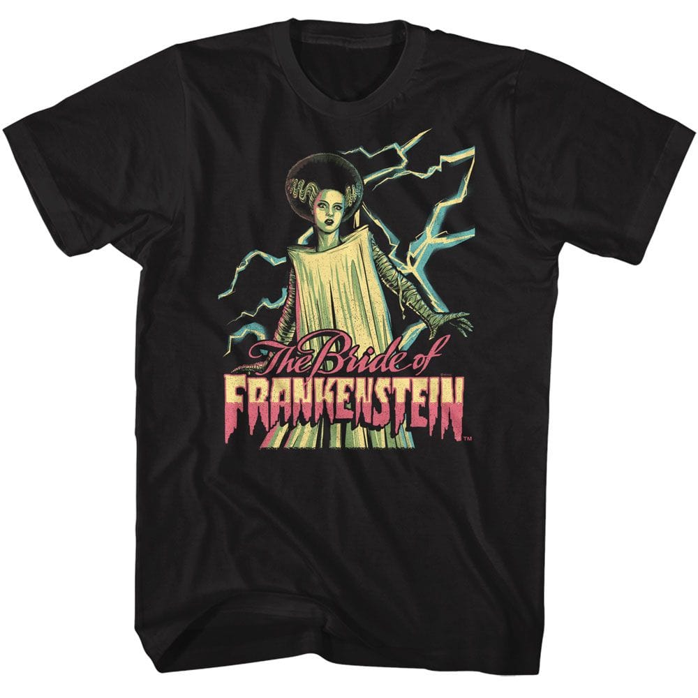 Universal Monsters Bright Bride of Frankenstein T-shirt