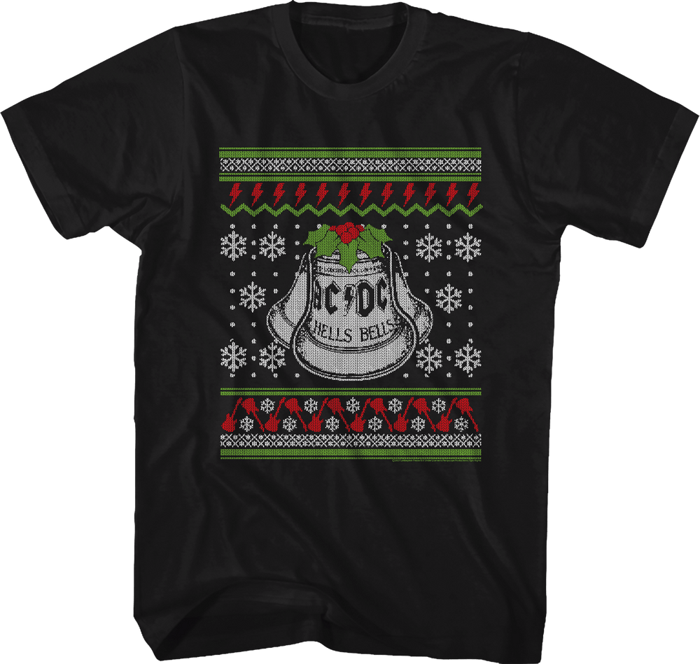 Shirt AC/DC Christmas Bells T-Shirt
