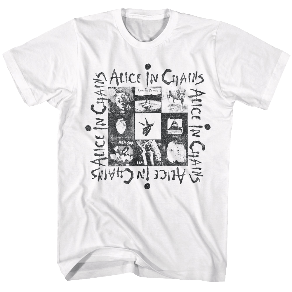 Shirt Alice in Chains Album Collage Official T-Shirt