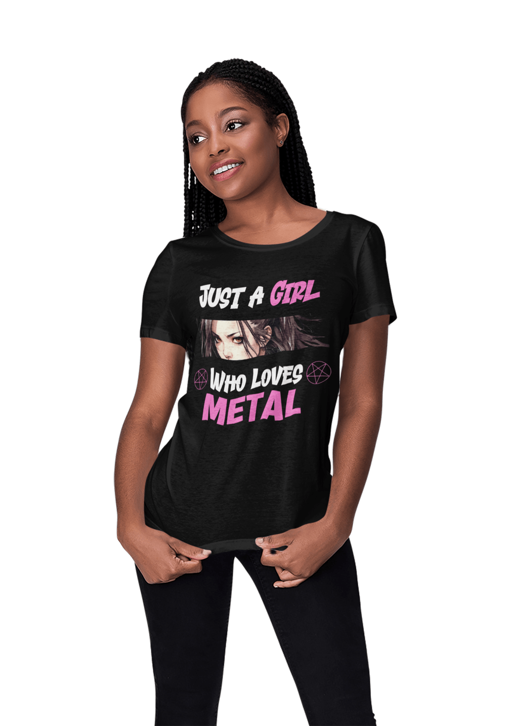 Shirts Just a Girl That Loves Metal Women's T-Shirt