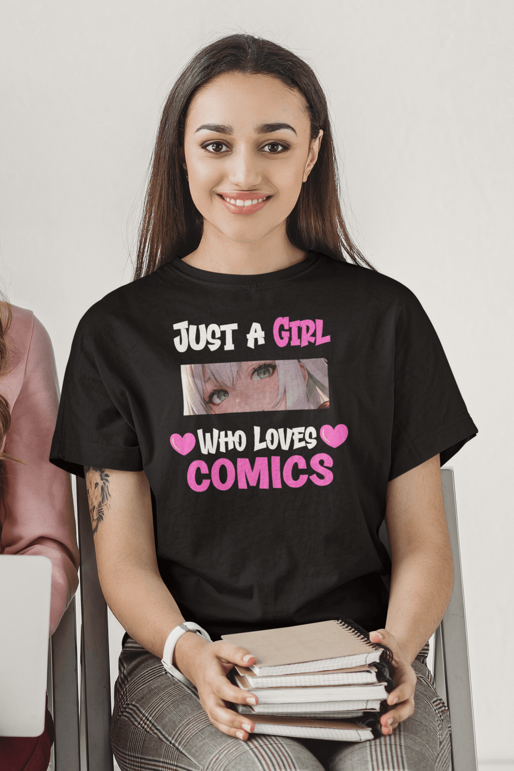 Shirts Just a Girl Who Loves Comics Women's T-Shirt