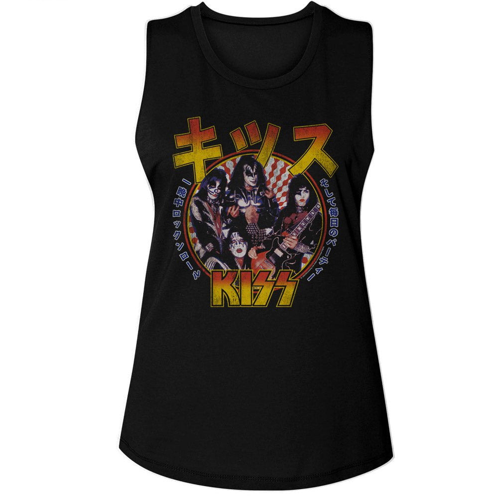 Shirt KISS All Night Japan Women's Tank Top