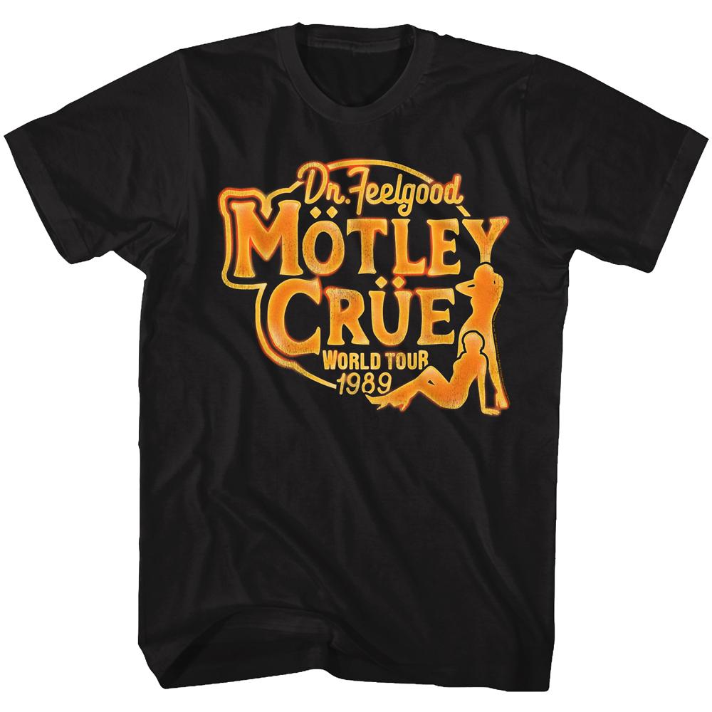 Shirt Motley Crue Dr Feelgood World Tour T-Shirt