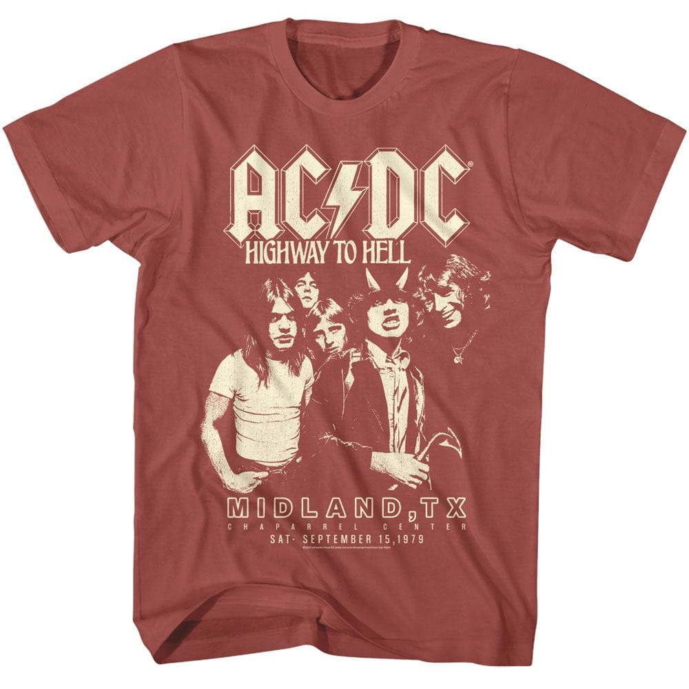 AC/DC Highway to Hell Texas T-Shirt ACDC5198S, ACDC5198M, ACDC5198L, ACDC5198XL, ACDC5198XXL
