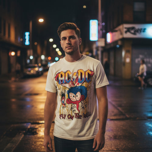 MAN WEARING ACDC TEE ACDC5226S, ACDC5226M, ACDC5226L, ACDC5226XL, ACDC5226XXL, ACDC5226XXXL, ACDC5226XXXXL