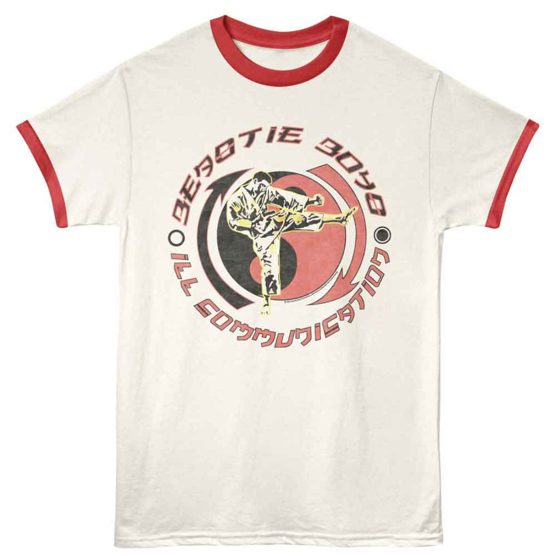 Beastie Boys - Ying Yang Vintage White Ringer T-Shirt – Forbidden Geek