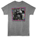 Gray t-shirt with 'The Breakfast Club' graphic design on a white background