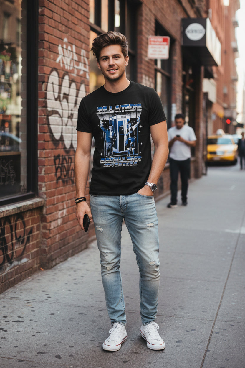 MAN WEARING BILL AND TEDS TEE BT518S, BT518M, BT518L, BT518XL, BT518XXL, BT518XXXL, BT518XXXXL, BT518XXXXXL