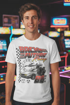 MAN WEARING BACK TO THE FUTURE TEE BTF5458S, BTF5458M, BTF5458L, BTF5458XL, BTF5458XXL, BTF5458XXXL, BTF5458XXXXL, BTF5458XXXXXL
