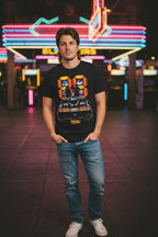 MAN WEARING BTTF TEE BTF5461S, BTF5461M, BTF5461L, BTF5461XL, BTF5461XXL, BTF5461XXXL, BTF5461XXXXL, BTF5461XXXXXL