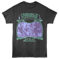 Black t-shirt with Creedence Clearwater Revival graphic design on a white background