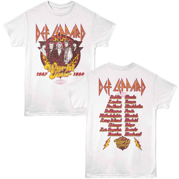 def leppard 1987 TOUR T-SHIRT