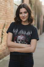 WOMAN WEARING DEF LEP TEE DEF5193S, DEF5193M, DEF5193L, DEF5193XL, DEF5193XXL