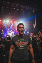 MAN WEARING DEF LEPPARD TEE DEF5195S, DEF5195M, DEF5195L, DEF5195XL, DEF5195XXL