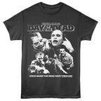 Black t-shirt with 'Day of the Dead' graphic featuring zombies and text.