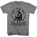 Gladiator Are You Not Entertained TShirt