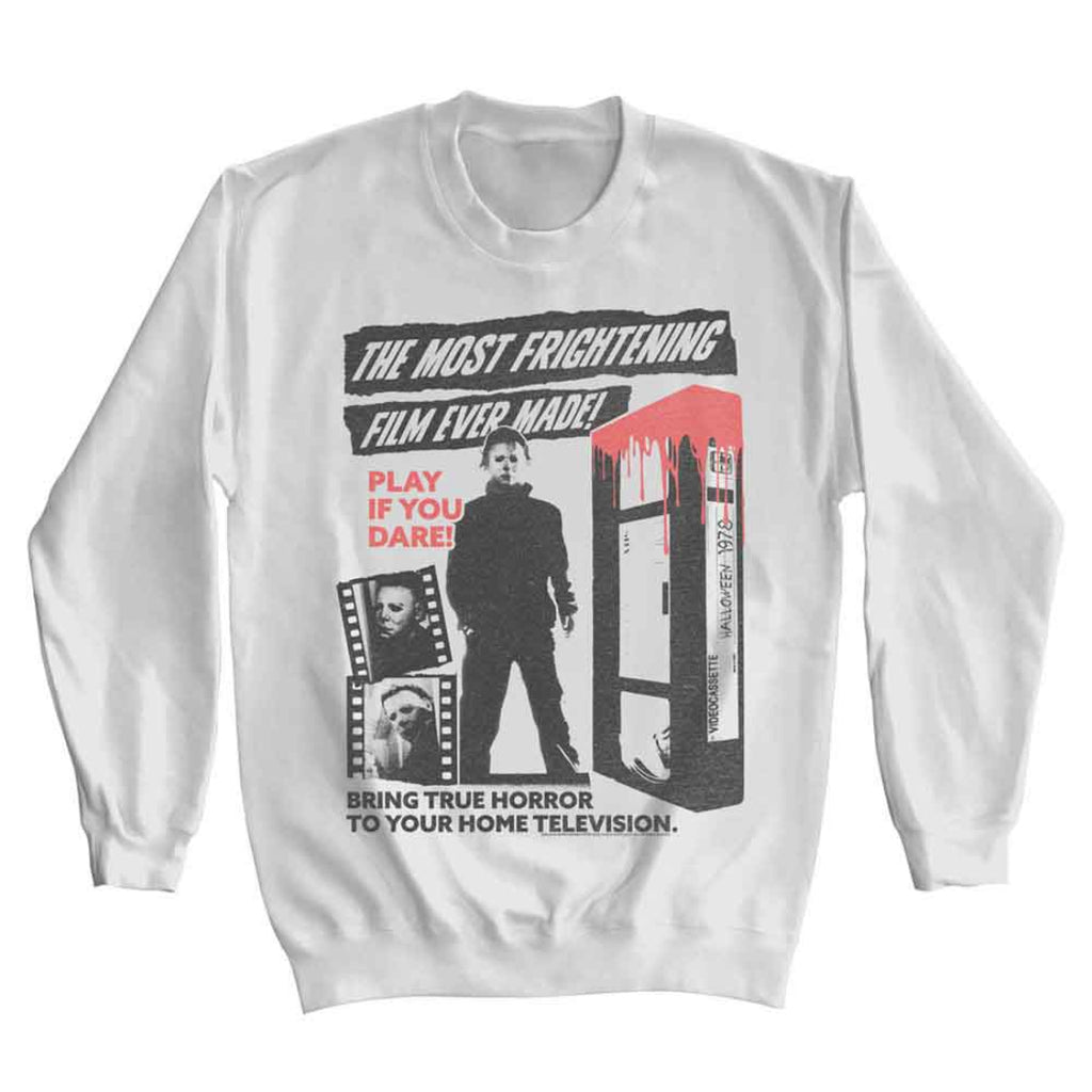 HALLOWEEN FRIGHTENING FILM SWEATSHIRT