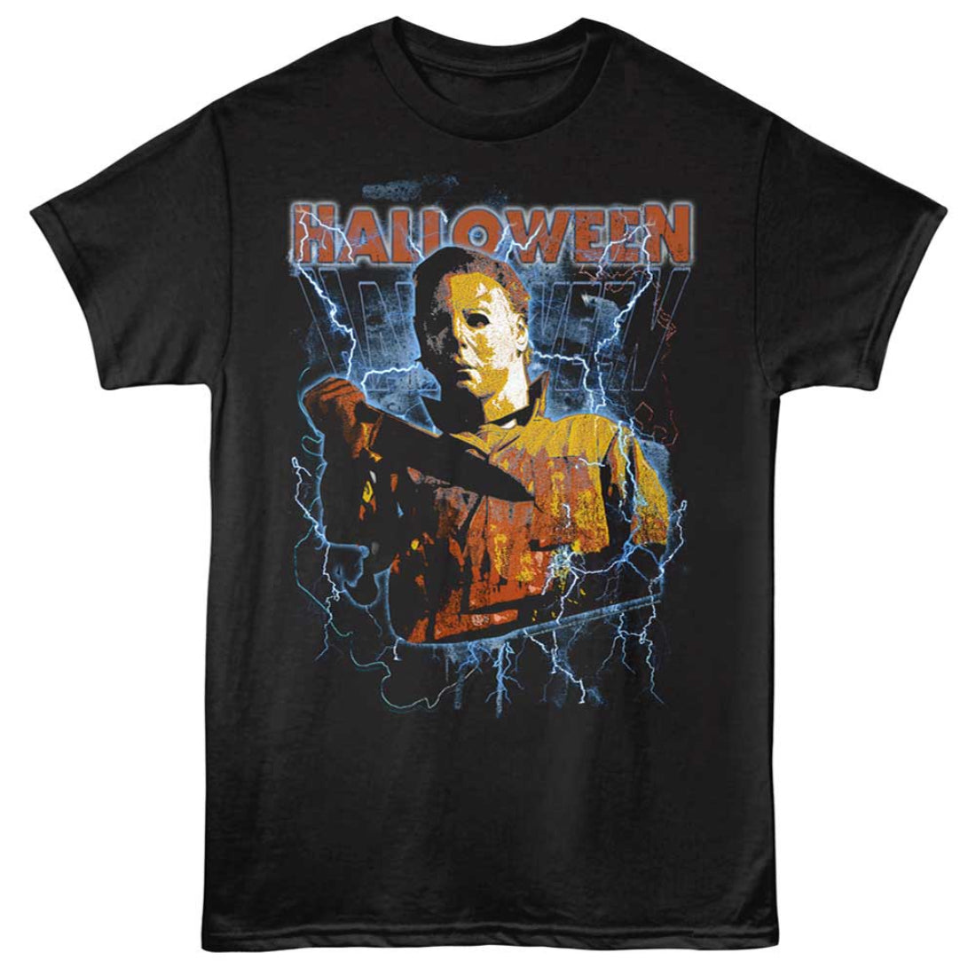 HALLOWEEN MOVIE LIGHTNING MIKE MYERS T-SHIRT