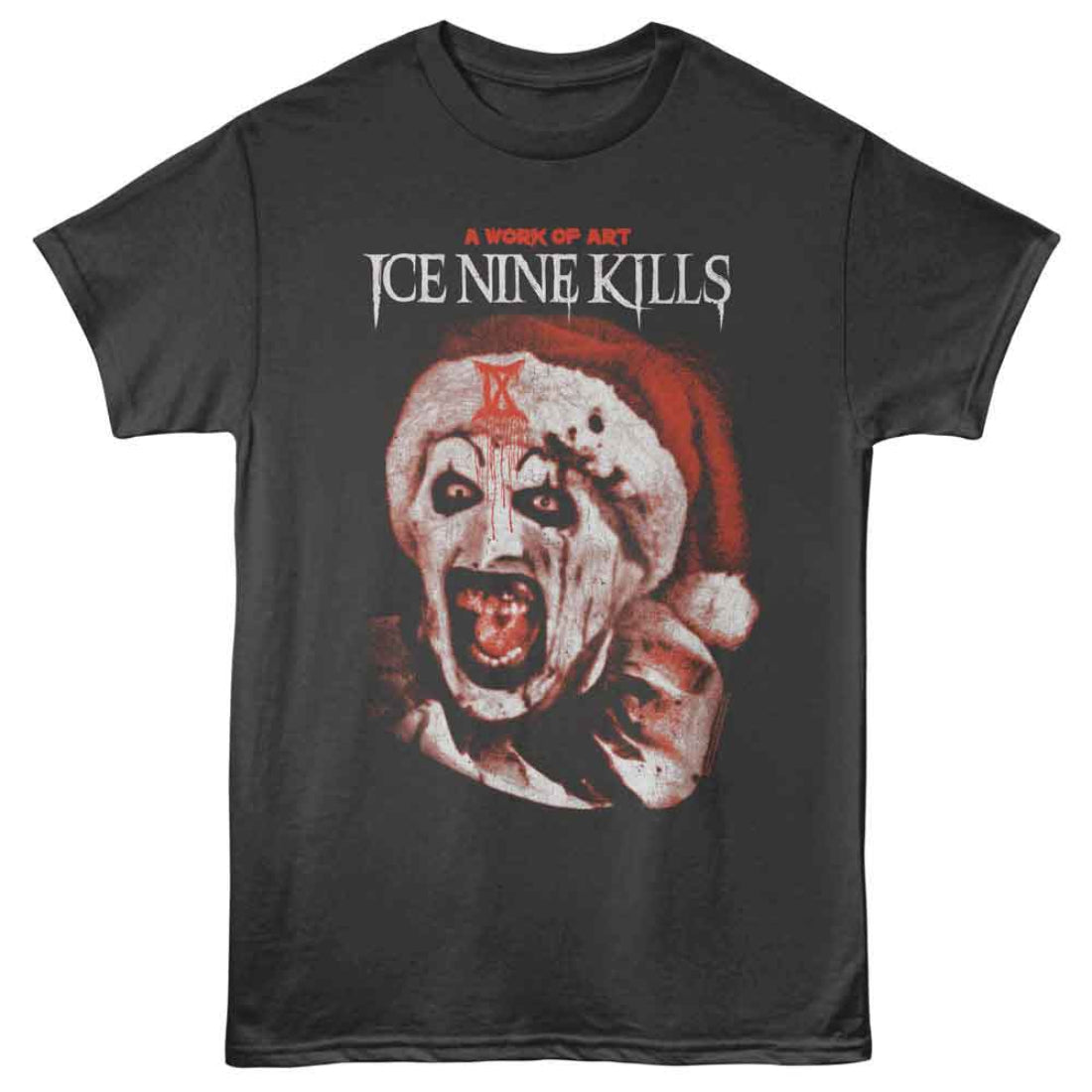 ICE NINE KILLS TERRIFIER SANTA ART TEE