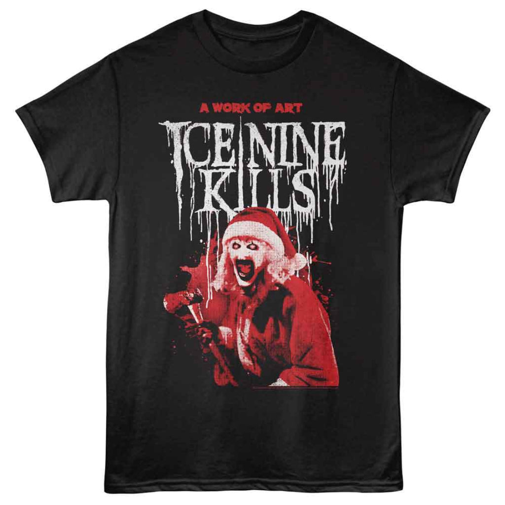 ICE NINE KILLS TERRIFIER ART SANTA TEE