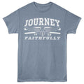Journey - Faithfully Indigo Heather T-Shirt