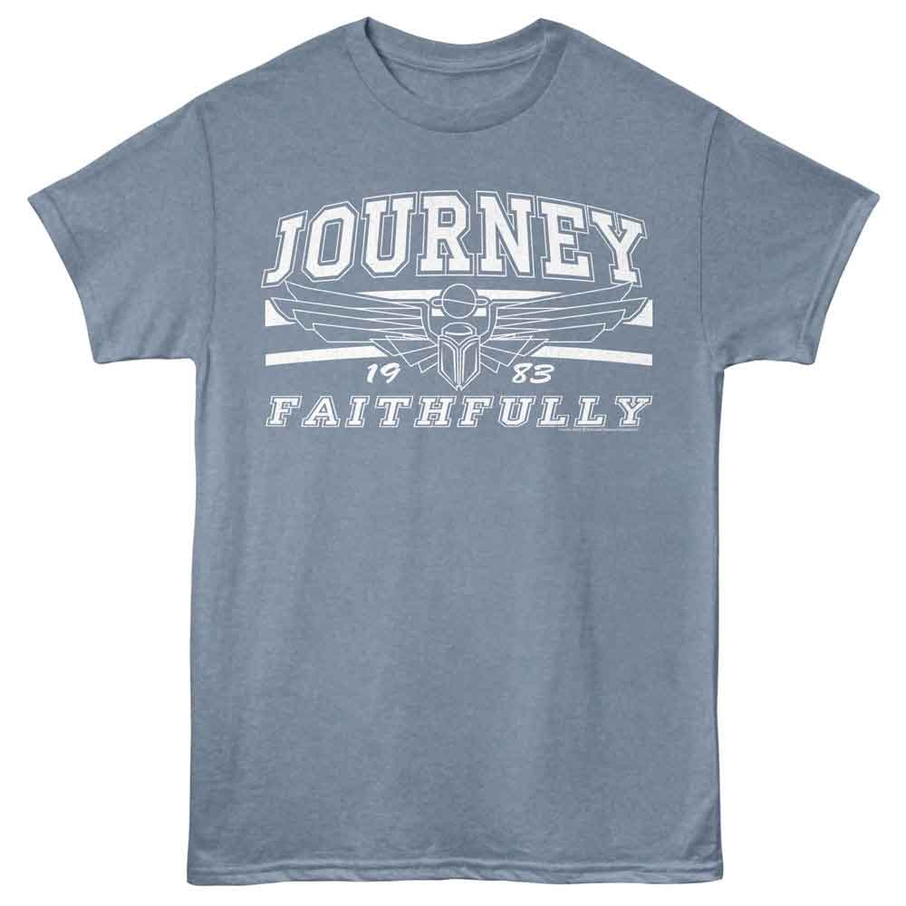 Journey - Faithfully Indigo Heather T-Shirt