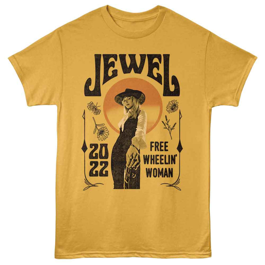Jewel Free Wheelin Woman 2022 Tee