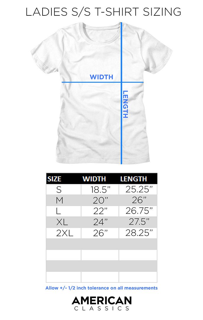SIZE CHART MOTU567-301S, MOTU567-301M, MOTU567-301L, MOTU567-301XL, MOTU567-301XXL
