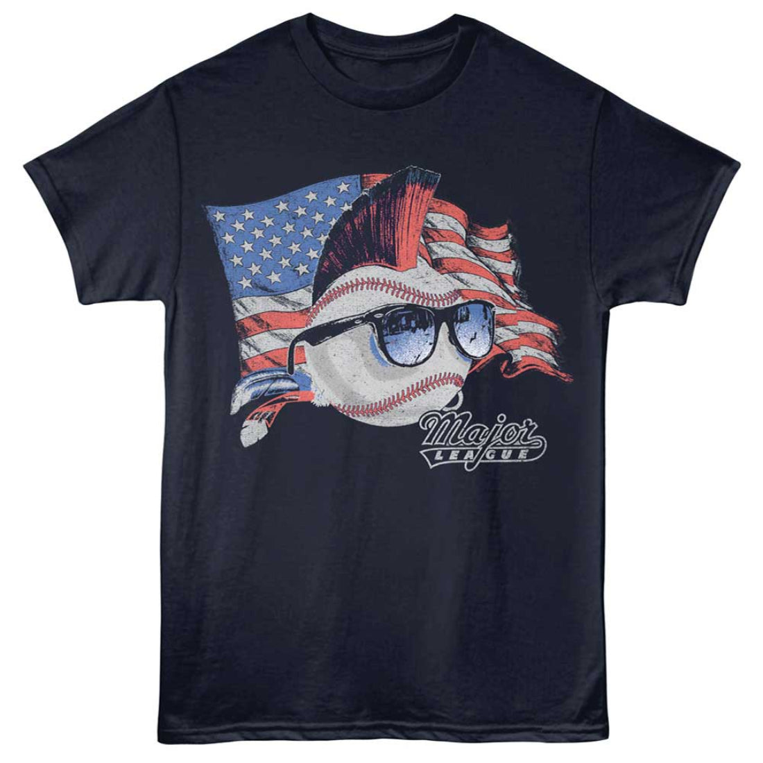 Major League American Flag T-Shirt