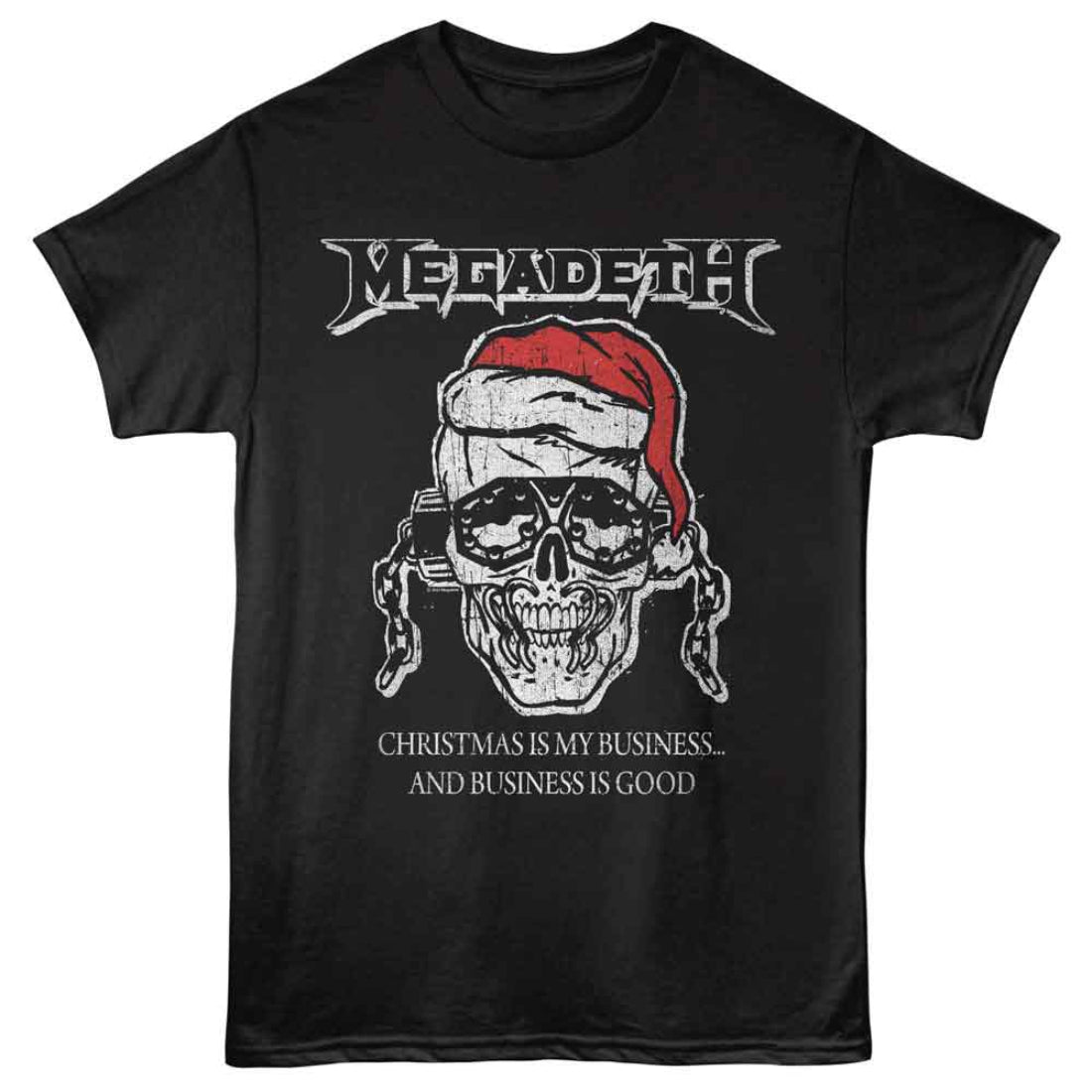 MEGADETH CHRISTMAS IS MY BUSINESS SHIRT