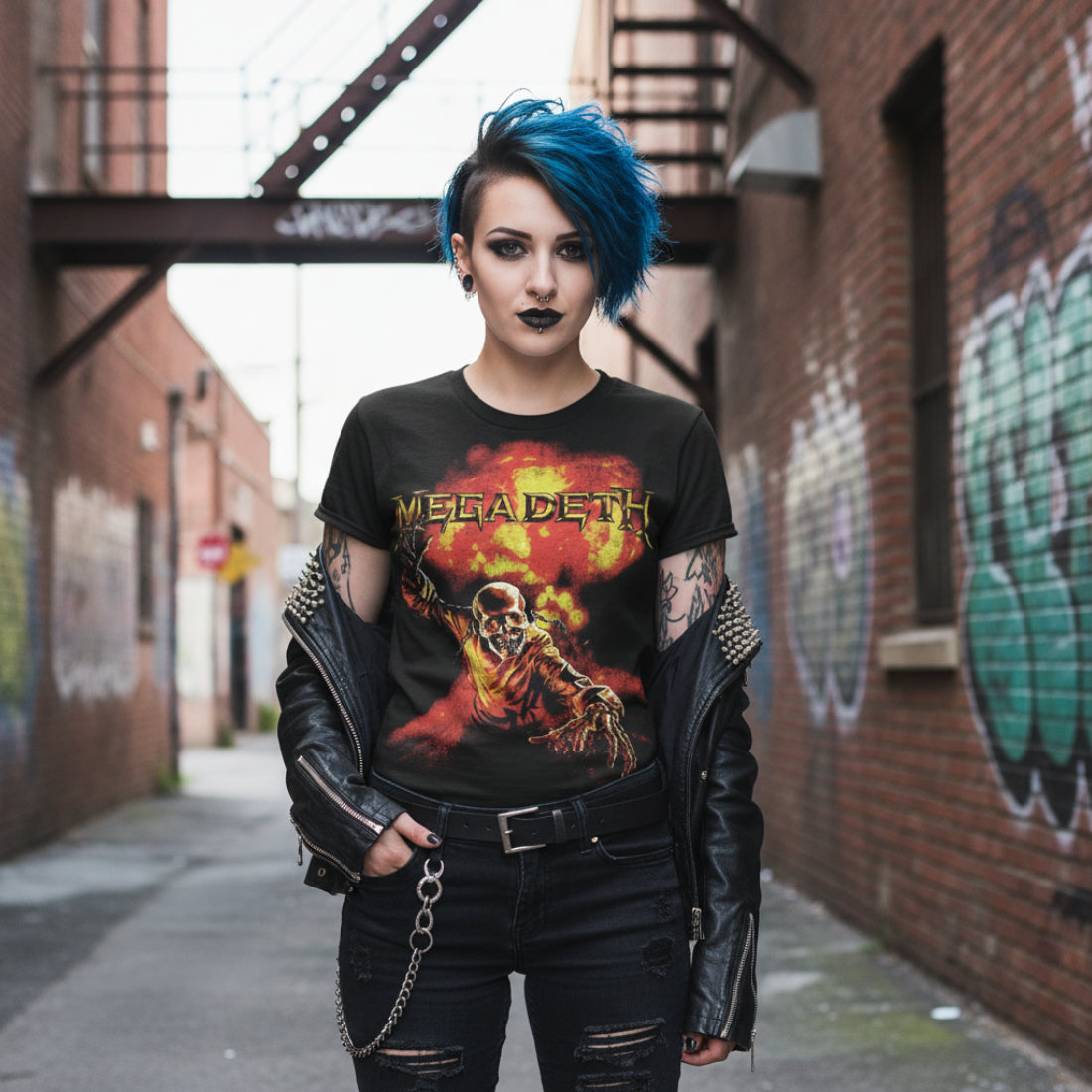 Megadeth - Nuclear Vic T-Shirt – Forbidden Geek