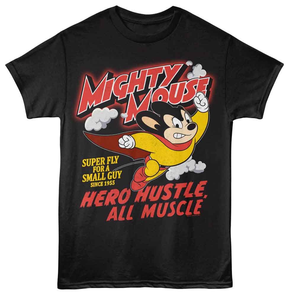 Mighty Mouse Hero Hustle T-Shirt