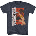 Masters of the Universe T-shirt with a graphic design of He Man on a white background
