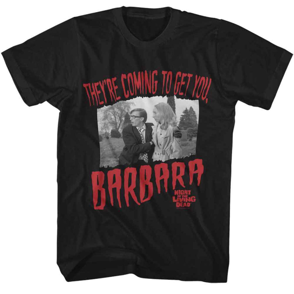 night of the living dead they're comingi to get you t-shirt