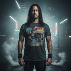MAN WEARING OZZY DIARY OF A MADMAN TEE OZZY529S, OZZY529M, OZZY529L, OZZY529XL, OZZY529XXL