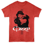 Ozzy Osbourne Tattoo Fist Red T-Shirt