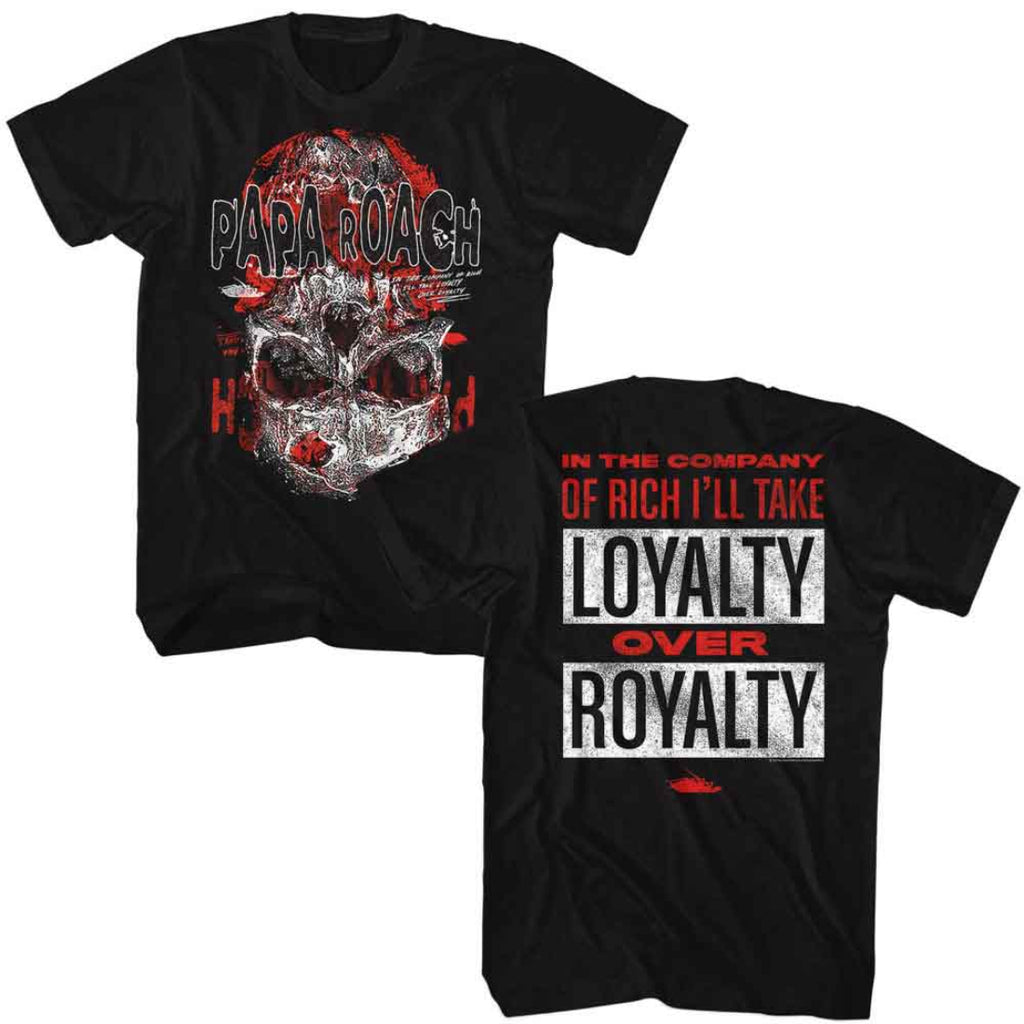 Papa Roach Loyaly over Royalty T-shirt