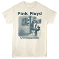White t-shirt with Pink Floyd 'Ummagumma' album design on a white background