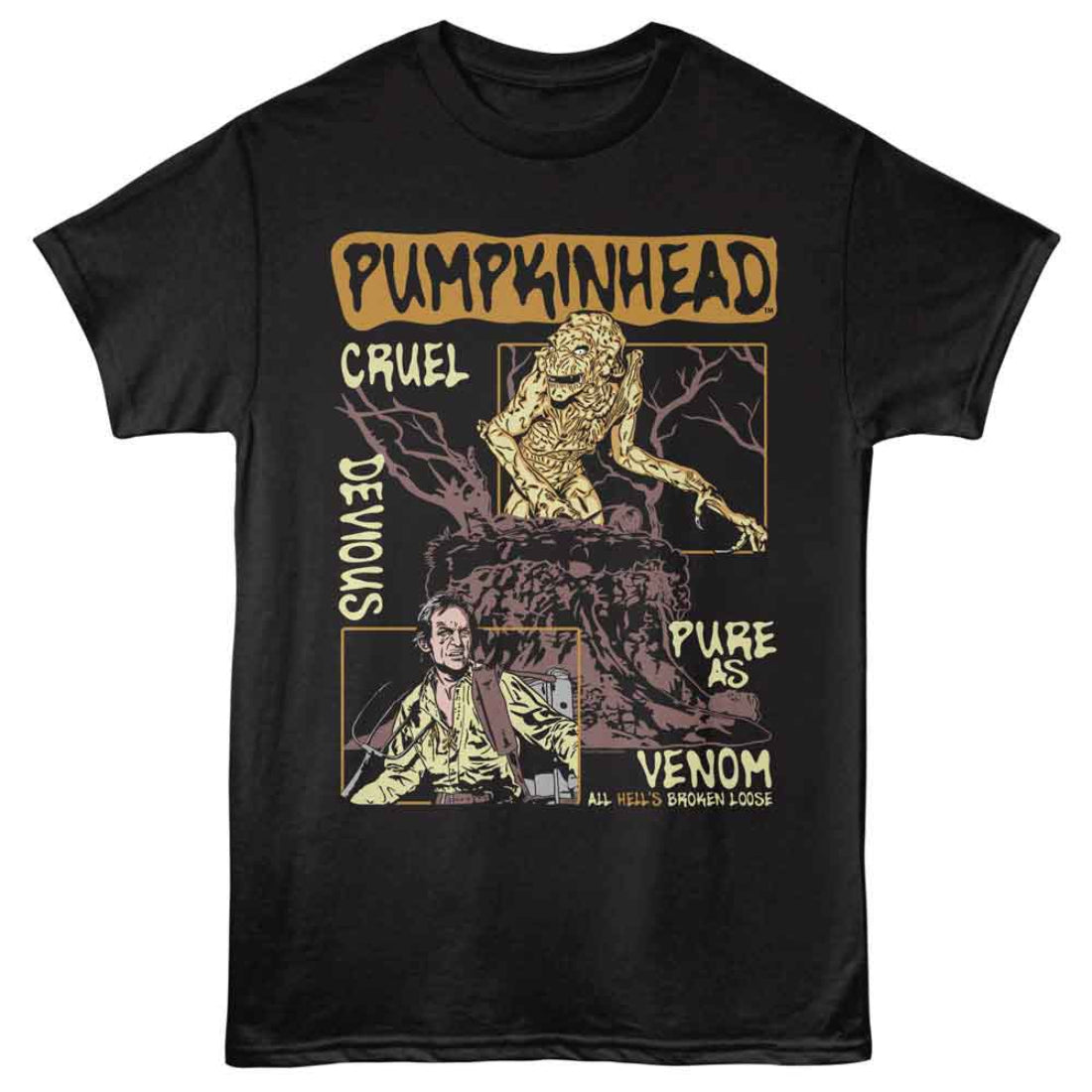 Pumpkinhead comic panels t-shirt