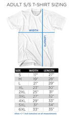 SIZE CHART MM-FIR-01S, MM-FIR-01M, MM-FIR-01L, MM-FIR-01X, MM-FIR-01XX, MM-FIR-01XXX