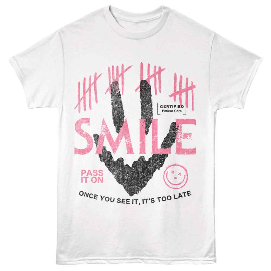 smile pass it on t-shirt