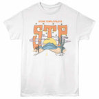 STONE TEMPLE PILOTS-STP DESERT SCENE-WHITE ADULT S/S TSHIRT-S
