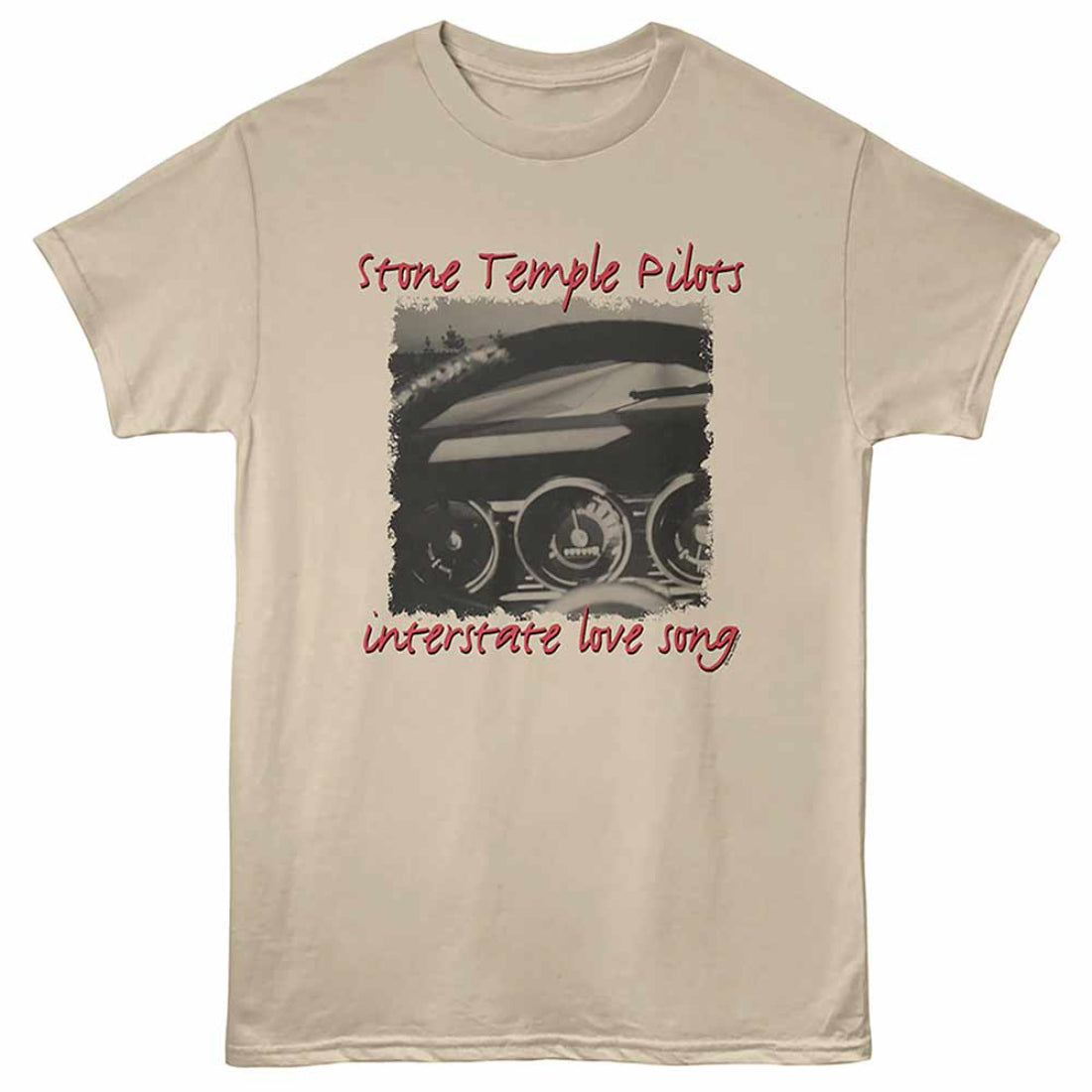 STONE TEMPLE PILOTS-STP INTERSTATE LOVE SONG-SAND ADULT S/S TSHIRT-S
