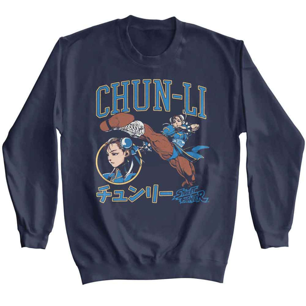 STREET FIGHTER CHUN-LI LONG SLEEVE T-SHIRT
