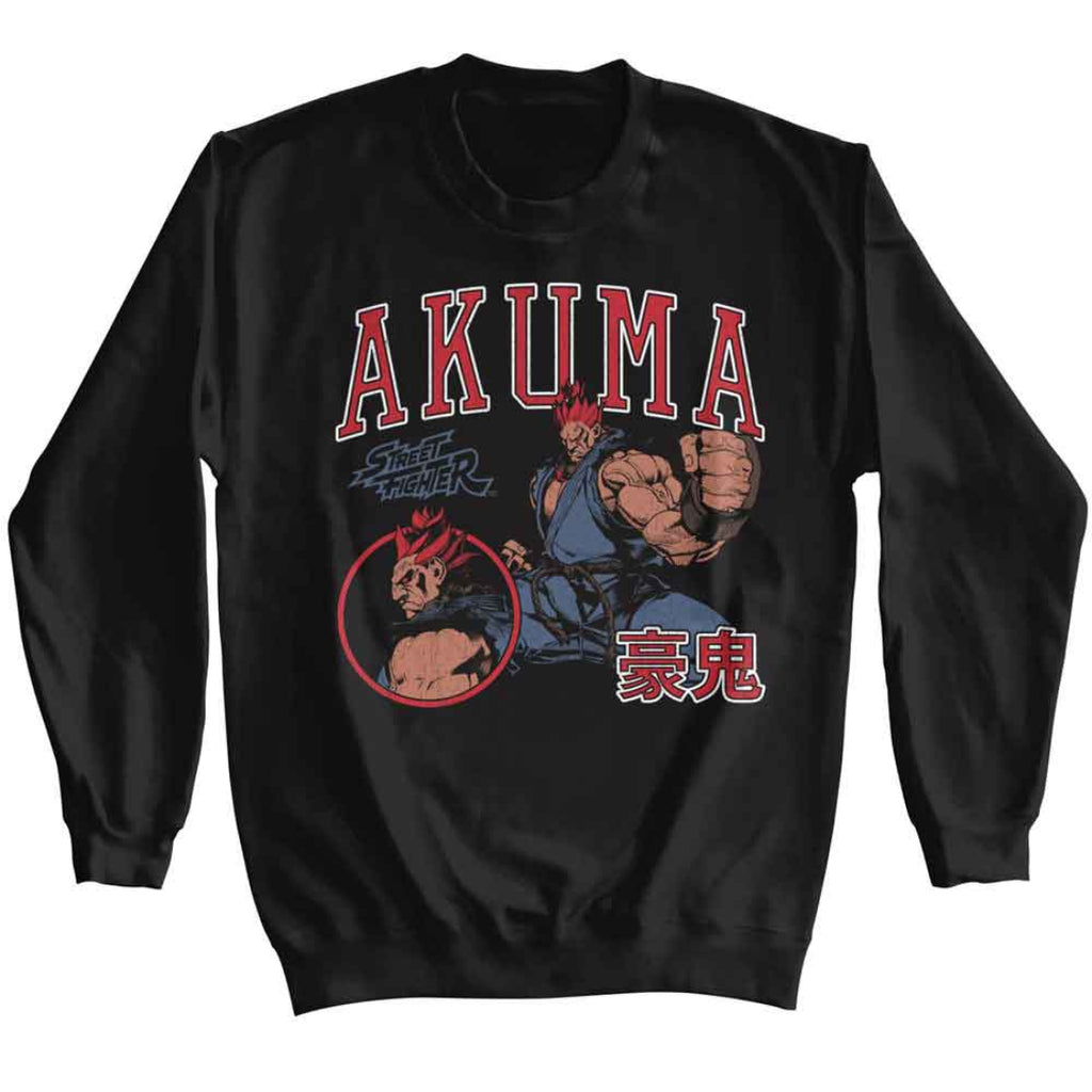 STREETFIGHTER AKUMA UNIVERSITY LONG SLEEVE SHIRT