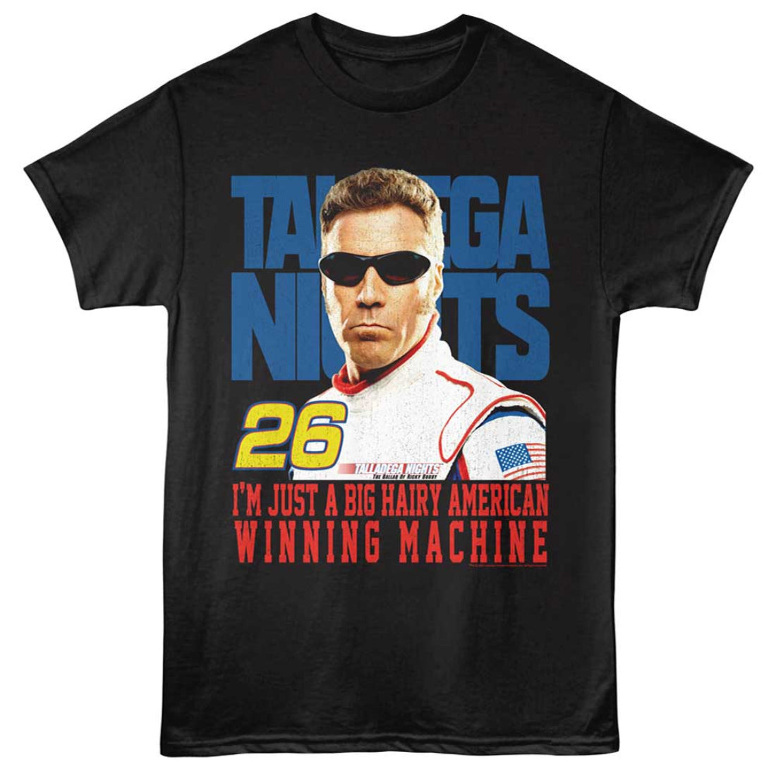 TALLADEGA NIGHTS WINNING MACHINE TEE