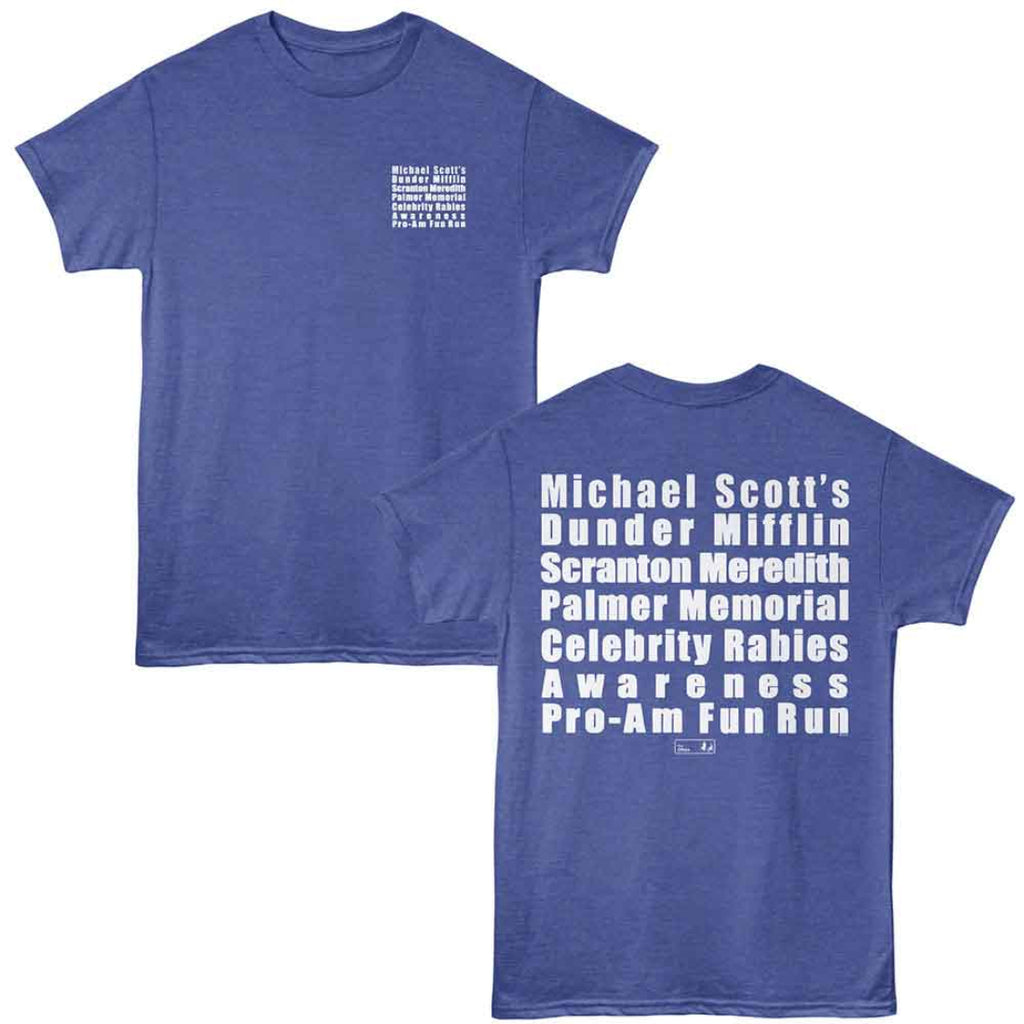 the office fun run t-shirt
