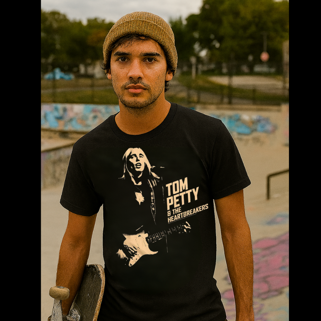 TOM PETTY MAN MOCKUP TPH517S, TPH517M, TPH517L, TPH517XL, TPH517XXL, TPH517XXXL, TPH517XXXXL, TPH517XXXXXL