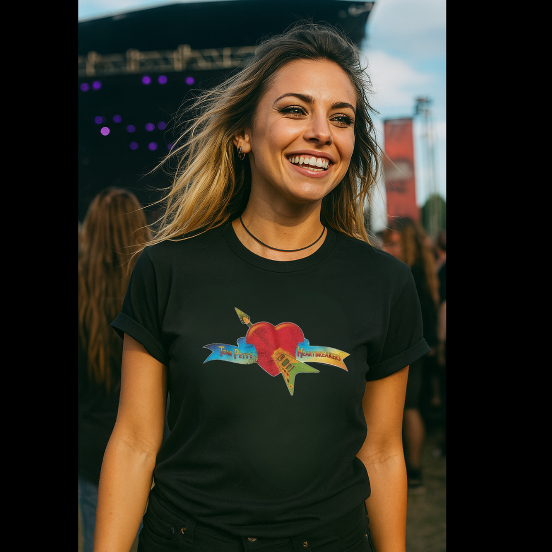 TOM PETTY FEMALE MODEL TPH503S, TPH503M, TPH503L, TPH503XL, TPH503XXL, TPH503XXXL, TPH503XXXXL, TPH503XXXXXL